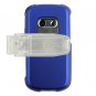 Hard Plastic Shield Protector Faceplate Case w/ Belt Clip for Palm Treo 800w - BLUE