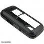 Crystal Hard Shell Shield Protector Case with Belt Clip for LG enV VX9900 - Black