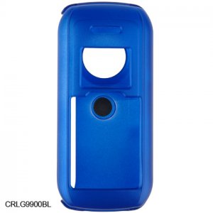 Crystal Hard Shell Shield Protector Case with Belt Clip for LG enV VX9900 - Blue