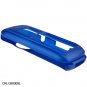 Crystal Hard Shell Shield Protector Case with Belt Clip for LG enV VX9900 - Blue