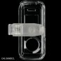 Crystal Hard Shell Shield Protector Case with Belt Clip for LG enV VX9900 - Clear