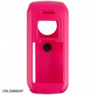 Crystal Hard Shell Shield Protector Case with Belt Clip for LG enV VX9900 - Pink