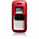 Crystal Hard Shell Shield Protector Case with Belt Clip for LG enV VX9900 - Red