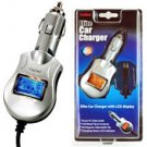 Micro USB Elite Car Charger with Smart Display & IC Chip Protection for LG AX830 Glimmer