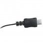 Micro USB Rubberized Retractable Plug in Car Charger for LG AX830 Glimmer