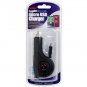 Micro USB Rubberized Retractable Plug in Car Charger for LG AX830 Glimmer