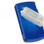 Hard Plastic Protector Case for LG AX830 - Blue