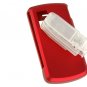 Hard Plastic Protector Case for LG AX830 - Red