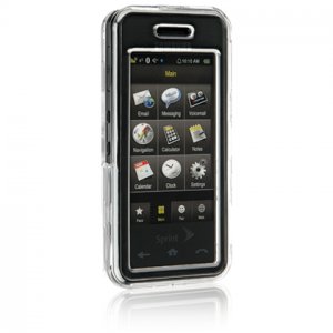 CLEAR Crystal Shield Protector Case for SAMSUNG INSTINCT M800 - Transparent