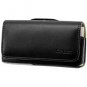 Black Leather Noble Case for Palm Centro w/ Removable Belt Clip