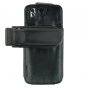 PREMIUM Leather Fitted Case Cover w/ Belt Clip for SAMSUNG INSTINCT M800 - BLACK