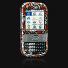 Crystal Shield Protector Case for Palm Centro - Red Skull
