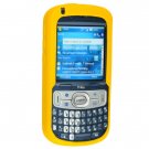 Full View Soft Silicone Skin Cover Rubber Case for Palm Treo 800W - YELLOW