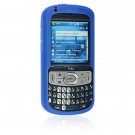 Full View Soft Silicone Skin Cover Rubber Case for Palm Treo 800W - BLUE