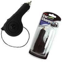 Danger Sidekick III Rubberized Retractable Plug in Car Charger