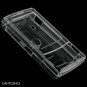 Clear Plastic Shell Shield Protector Case for HTC / T-Mobile Shadow - Redwood