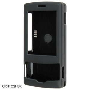 Crystal Hard Shell Shield Protector Case for HTC / T-Mobile Shadow - Black