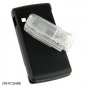 Crystal Hard Shell Shield Protector Case for HTC / T-Mobile Shadow - Black