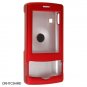 Crystal Hard Shell Shield Protector Case for HTC / T-Mobile Shadow - Red