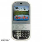 White Silicone Skin Cover Case for Palm Centro