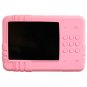 Soft Rubber Silicone Skin Cover Case w/ Belt Clip for Creative Zen X-Fi Mp3 Music Player - PINK