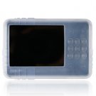 Soft Rubber Silicone Skin Cover Case w/ Belt Clip for Creative Zen X-Fi Mp3 Music Player - WHITE