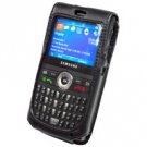 Samsung BlackJack SGH-i607 Premium Elite Case with Locking Swivel Clip - Black