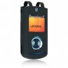 Silicone Skin Cover Case for LG VX8560 Cell Phone - Black