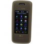 Soft Jelly Silicone Rubber Case for LG Voyager VX10000 Cell Phone - GRAY