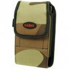 Camouflage Brown & Black Pouch For Samsung BlackJack II With Removable Spring Belt Clip