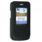Soft Rubber Silicone Skin Cover Case for Sony Ericsson W760 - BLACK