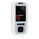 Soft Rubber Silicone Skin Cover Case for NOKIA 5610 - WHITE