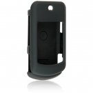 Hard Plastic Shield Protector Faceplate Case w/ Belt Clip for Motorola W755 - BLACK