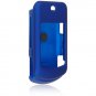 Hard Plastic Shield Protector Faceplate Case w/ Belt Clip for Motorola W755 - BLUE