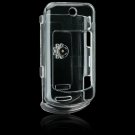 Hard Plastic Shield Protector Faceplate Case w/ Belt Clip for Motorola W755 - CLEAR