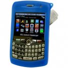 RIM Blackberry Curve Blue Jelly Case