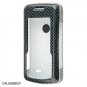 Crystal Shield Protector Case for LG VENUS VX8800 - Black Carbon Fiber