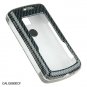 Crystal Shield Protector Case for LG VENUS VX8800 - Black Carbon Fiber