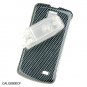 Crystal Shield Protector Case for LG VENUS VX8800 - Black Carbon Fiber