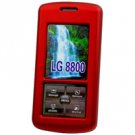 Hard Plastic Proguard with Detachable Belt Clip for LG Venus VX-8800 - Red