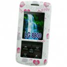 LG Venus VX-8800 with Hearts Proguard Shield Protector Case