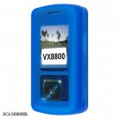 Silicone Skin Cover Case for LG VENUS VX8800 - Blue