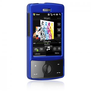 Hard Plastic Shield Protector Faceplate Case for HTC Touch Diamond CDMA - BLUE
