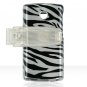 Hard Plastic Shield Protector Faceplate Case for HTC Touch Diamond CDMA - ZEBRA STRIPES