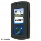 Silicone Skin Cover Case for LG VENUS VX8800 - Black
