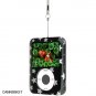 BLACK & SILVER STAR Crystal Case for Apple iPod Nano 3