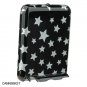 BLACK & SILVER STAR Crystal Case for Apple iPod Nano 3