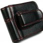 BLACK Apple iPod Nano 3rd Generation Redline Leather Case