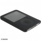 BLACK Smooth Silicone Skin Cover for Apple iPod Nano 3