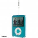 BLUE Crystal Case for Apple iPod Nano 3